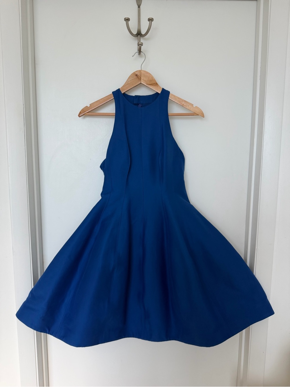 Halston Heritage cobalt blue fit & flare size 4